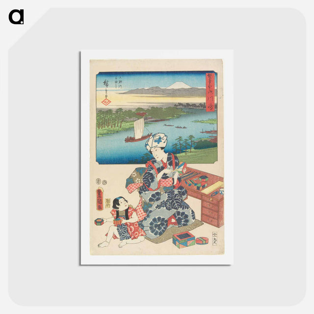 アートポストカード-Kawasaki
 - 歌川 国貞 Postcard.