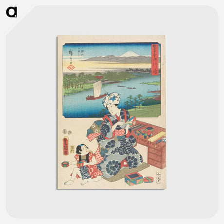 アートポストカード-Kawasaki
 - 歌川 国貞 Postcard.