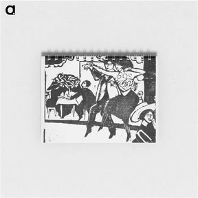 アートメモ帳-Dance hall - エルンスト ルートヴィヒ キルヒナー Memo.