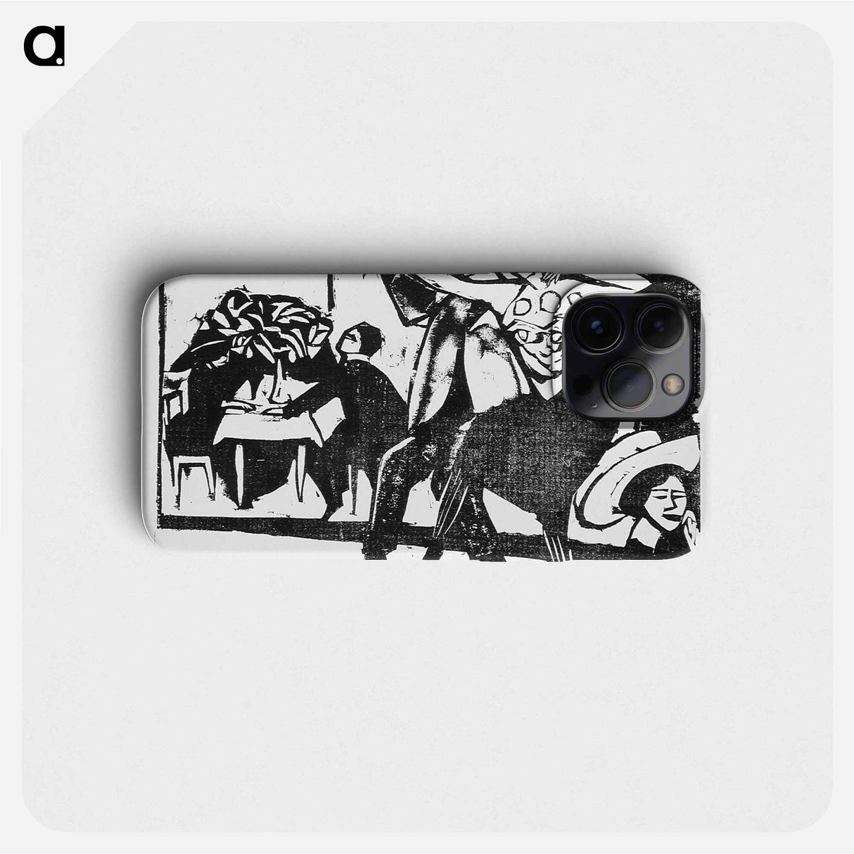 Dance hall - Ernst Ludwig Kirchner Phone Case.