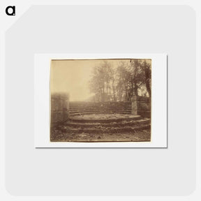 アートポストカード-Le Parc, Saint Cloud
 - ウジェーヌ アジェ Postcard.