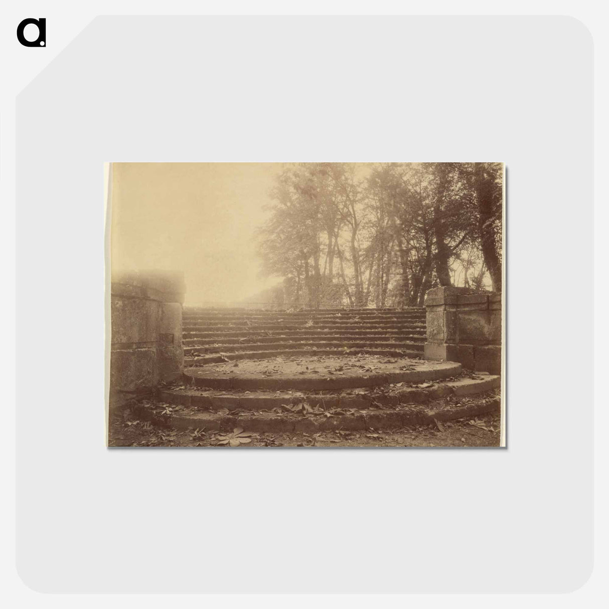 アートポストカード-Le Parc, Saint Cloud
 - ウジェーヌ アジェ Postcard.
