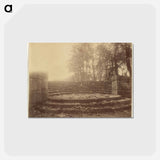 アートポストカード-Le Parc, Saint Cloud
 - ウジェーヌ アジェ Postcard.