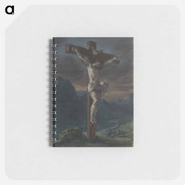 Christ on the Cross - ウジェーヌ ドラクロワ Memo.
