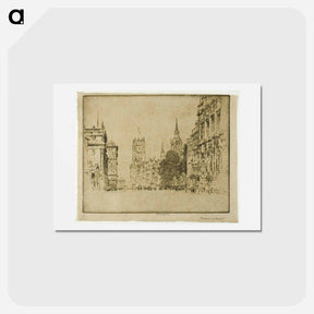 アートポストカード-Parliament Street, Westminster
 - ジョセフ ペネル Postcard.