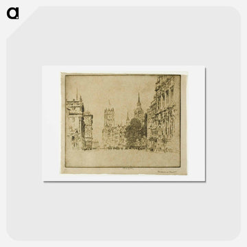 Parliament Street, Westminster
 - ジョセフ ペネル Postcard.