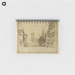 アートメモ帳-Parliament Street, Westminster
 - ジョセフ ペネル Memo.