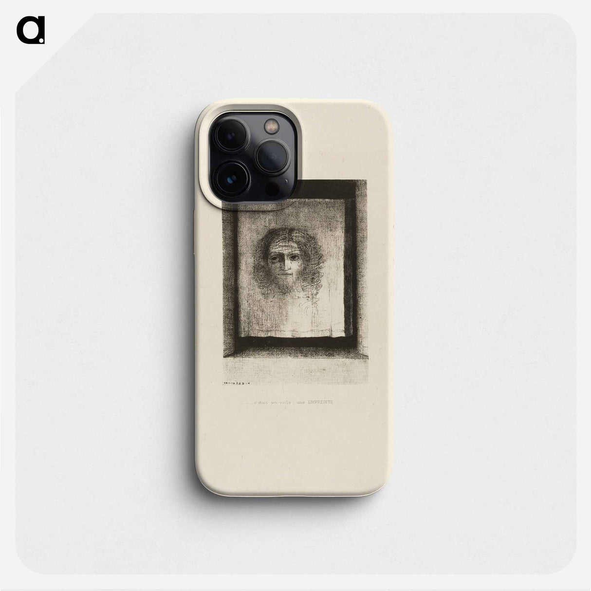 It was a Veil, an Imprint - Odilon Redon Phone Case.