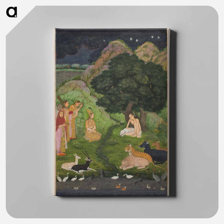 アートパネル-Laylá and Majnūn in the Wilderness
 - セントルイス美術館 Canvas.