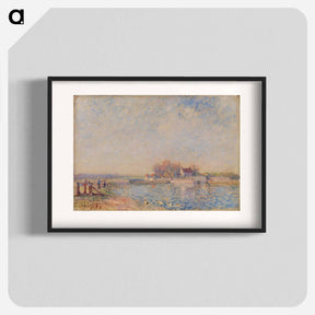 アートポスター-Saint Mammès–Loing Canal
 - バーンズ・コレクション Poster.