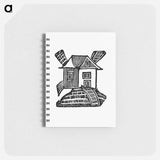 アートメモ帳-Victorian House Engraving
 - 大英図書館 Memo.