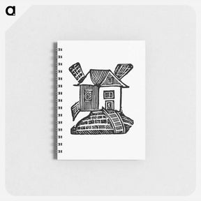 アートメモ帳-Victorian House Engraving
 - 大英図書館 Memo.