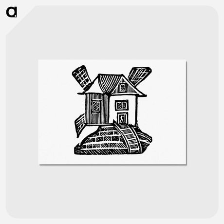 アートポストカード-Victorian House Engraving
 - 大英図書館 Postcard.