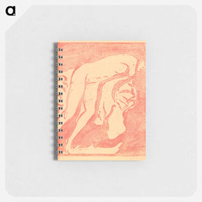 アートメモ帳-Female nude (Mädchenakt) - エルンスト ルートヴィヒ キルヒナー Memo.