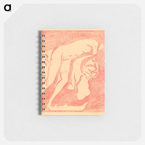 Female nude (Mädchenakt) - Ernst Ludwig Kirchner Memo.