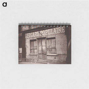 アートメモ帳-Le Figaro populaire, 122 Boulevard de la Villette
 - ウジェーヌ アジェ Memo.