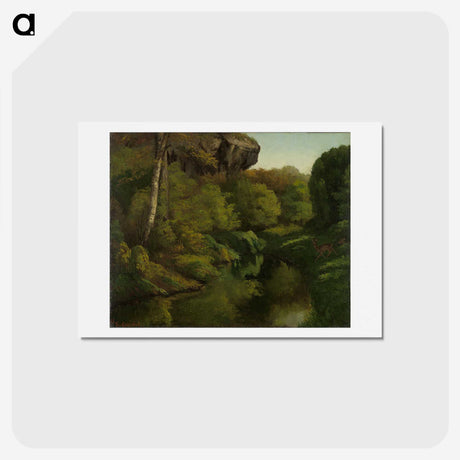 3-76_Gustave-Courbet_hagaki
