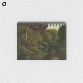 アートメモ帳-View of the Forest of Fontainebleau - ギュスターヴ クールベ Memo.