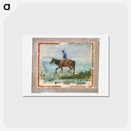 アートポストカード-Hussars - アンリ ド トゥールーズ ロートレック Postcard.