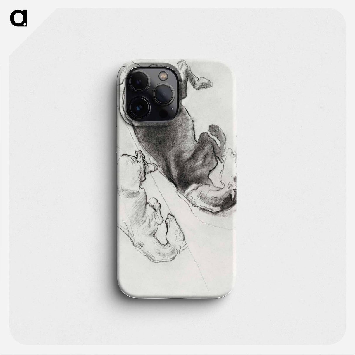 Studies for "The Fall of Gog and Magog" by John Singer Sargent - John Singer Sargent Phone Case.