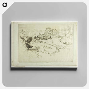 アートパネル-The Acropolis from the Observatory
 - ジョセフ ペネル Canvas.