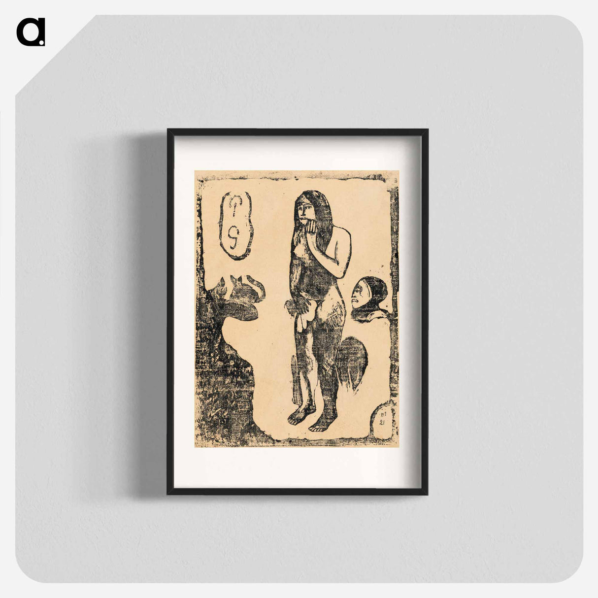 Eve - ポール ゴーギャン Poster.