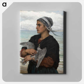 アートパネル-The Wounded Seagull
 - セントルイス美術館 Canvas.