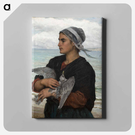 アートパネル-The Wounded Seagull
 - セントルイス美術館 Canvas.