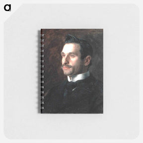 アートメモ帳-Portrait of Francesco Romano - トーマス エイキンズ Memo.