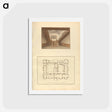 アートポストカード-The Staircase at Longleat / Ground Plan of Longleat House, Wiltshire
 - イェール大学アートギャラリー Postcard.