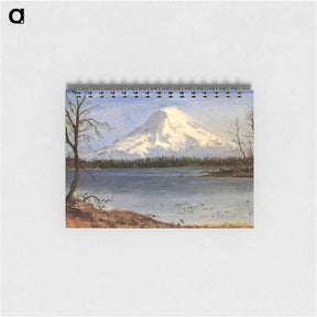 アートメモ帳-Lake in the Rockies - アルバート ビアスタット Memo.