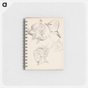 アートメモ帳-(unknown) part of a sketchbook - アルバート エーデルフェルト Memo.