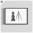 アートポスター-Tripod from A Treatise On Mine-Surveying
 - 大英図書館 Poster.