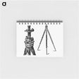 アートメモ帳-Tripod from A Treatise On Mine-Surveying
 - 大英図書館 Memo.