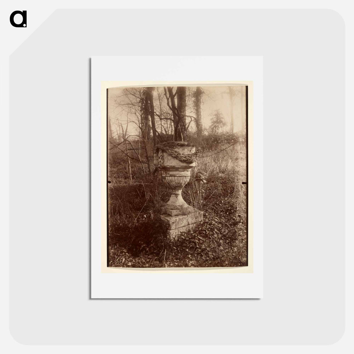 アートポストカード-Parc de Sceaux
 - ウジェーヌ アジェ Postcard.