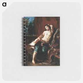 アートメモ帳-Odalisque - ウジェーヌ ドラクロワ Memo.