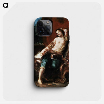 Odalisque - ウジェーヌ ドラクロワ Phone Case.
