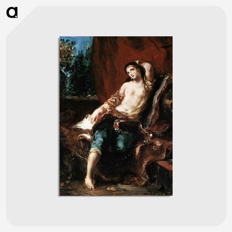 3-77_Eugene-Delacroix_postcard
