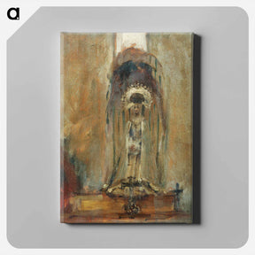 アートパネル-A Spanish Madonna - ジョン シンガー サージェント Canvas.