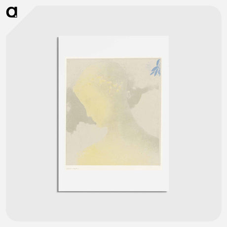 アートポストカード-Beatrice - オディロン ルドン Postcard.