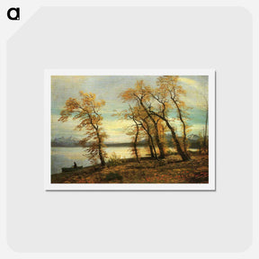 アートポストカード-Lake Mary, California - アルバート ビアスタット Postcard.