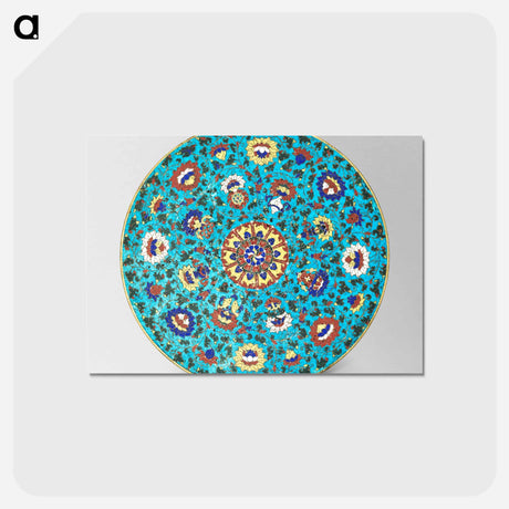 アートポストカード-Chinese Mandala Base
 - クリーブランド美術館 Postcard.