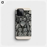 Marine life illustration - エルンスト ヘッケル Phone Case.