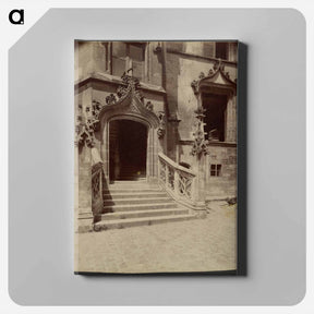 アートパネル-Beauvais, Ancien Palais de Justice
 - ウジェーヌ アジェ Canvas.