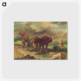 3-78_Eugene-Delacroix_postcard