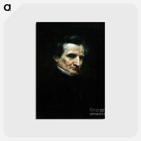 アートポストカード-Hector Berlioz - ギュスターヴ クールベ Postcard.