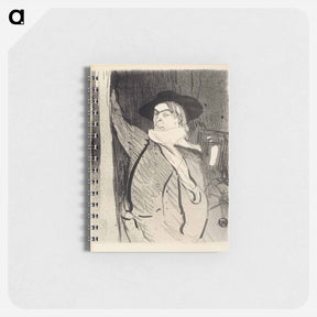 アートメモ帳-Aristide bruant - アンリ ド トゥールーズ ロートレック Memo.
