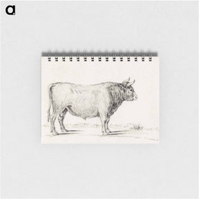 アートメモ帳-Standing bull - ジャン ベルナール Memo.