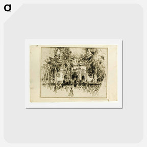 アートポストカード-The Cathedral, Panama
 - ジョセフ ペネル Postcard.