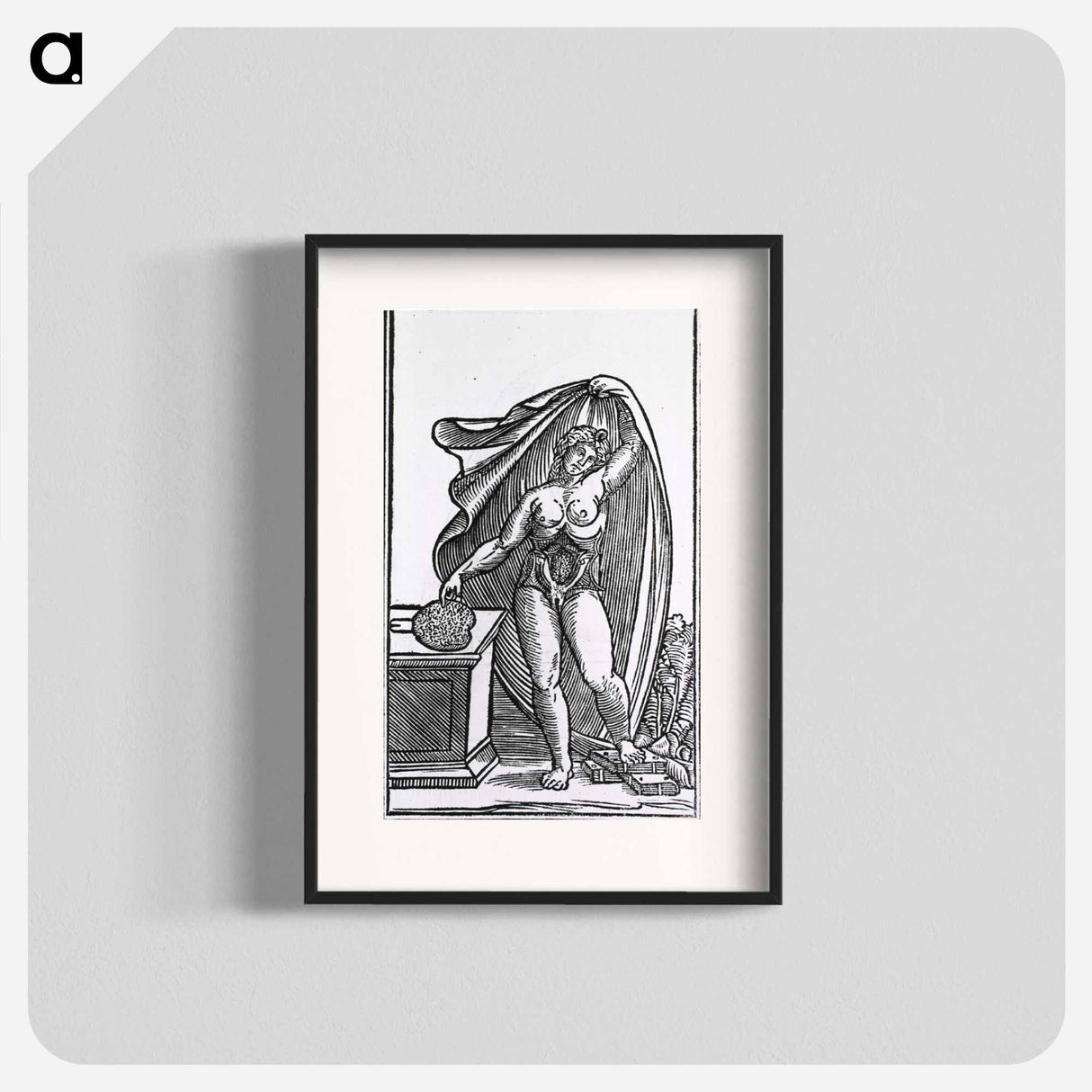 アートポスター-Anatomy of the Female Body
 - 国立医学図書館 Poster.